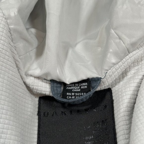 Oakley Cottage Insulated Snowboard Jacket Men's‎ Sz M Medium Gray / Red - Picture 4 of 10